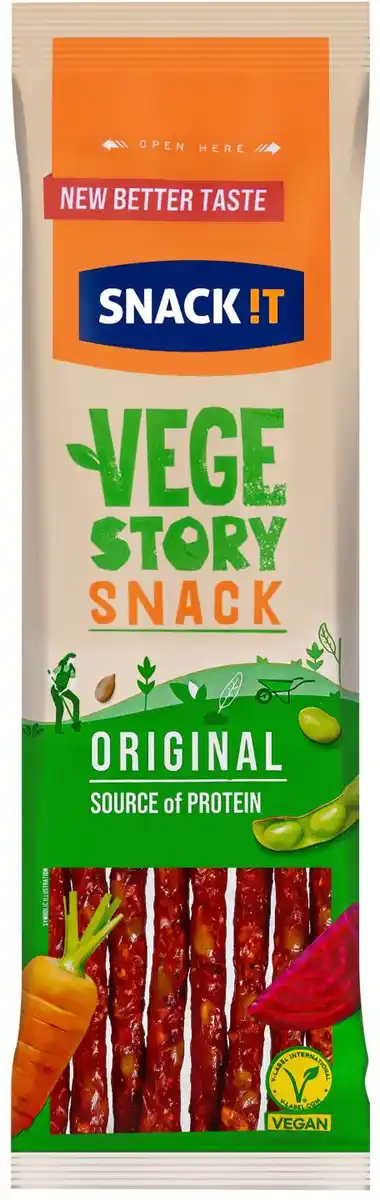 Bild 1 von SNACK IT Vege Story Snack, 90-g-Packg.