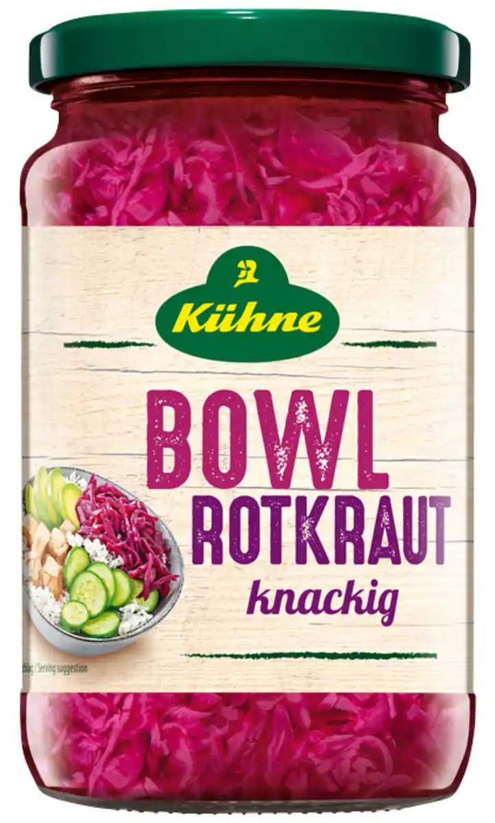 Bild 1 von Kühne Bowl Rotkraut