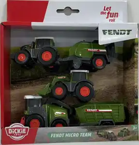 Dickie Toys Micro Workers Spielset Fendt