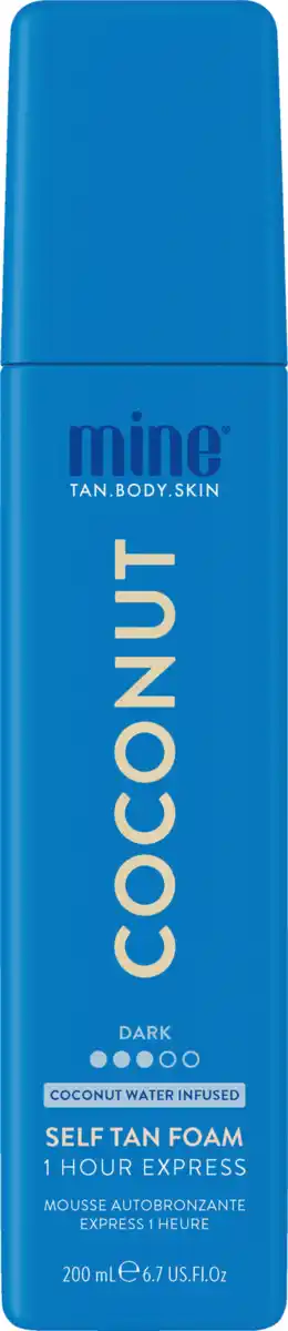 Bild 1 von mine.tan Coconut Water Self Tan Foam, 200 ml