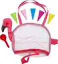 Bild 2 von IDEENWELT Sandspielzeugtasche Flamingo