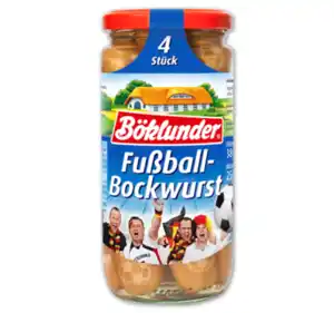 BÖKLUNDER Fußball-Bockwurst*