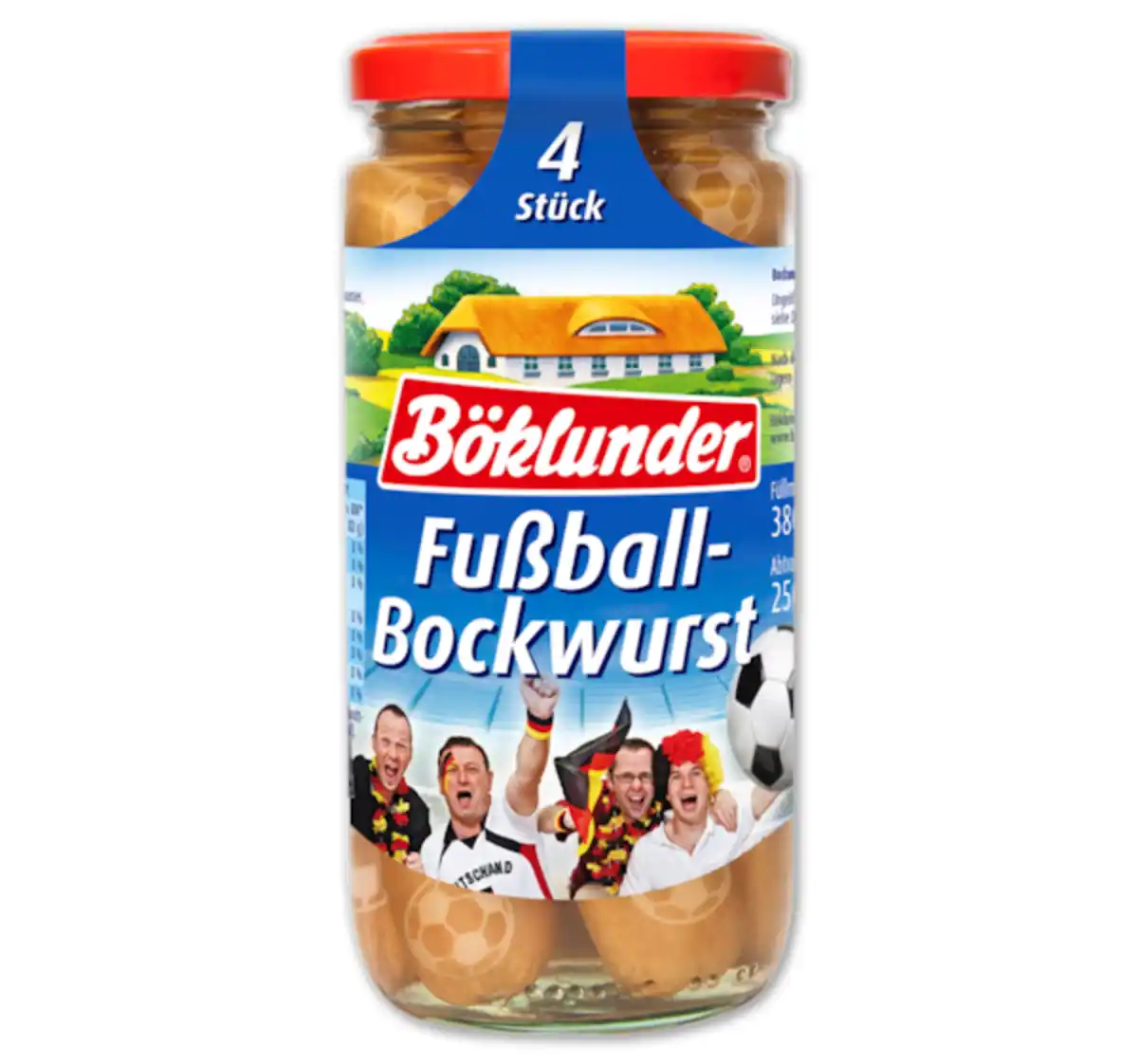 Bild 1 von BÖKLUNDER Fußball-Bockwurst*