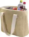 Bild 2 von IDEENWELT Stroh-Kühltasche beige