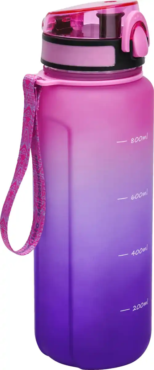 Bild 2 von IDEENWELT Sporttrinkflasche pink/lila