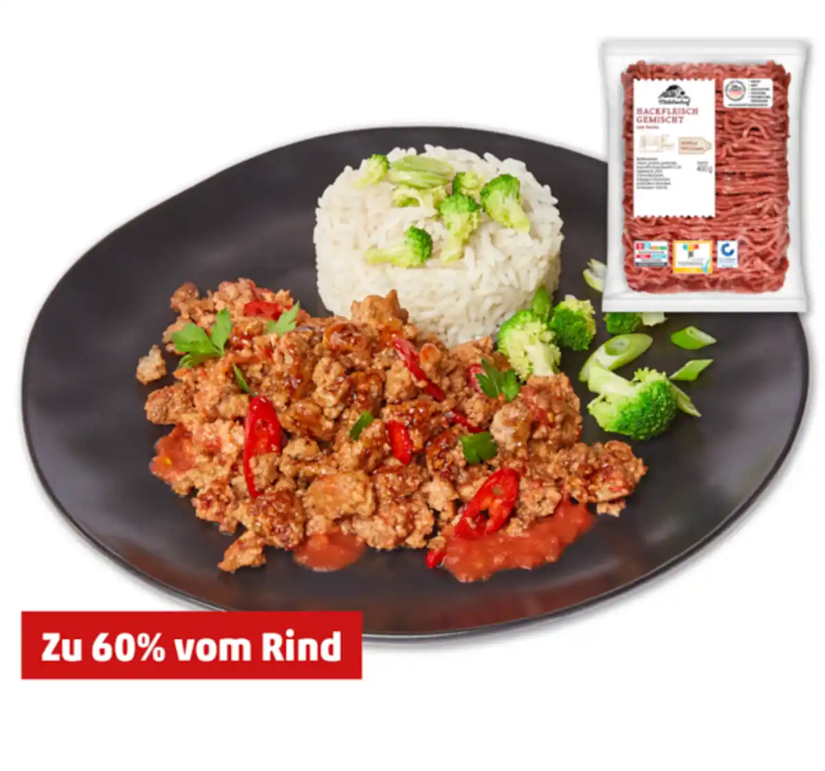 Bild 1 von MÜHLENHOF Frisches Hackfleisch, gemischt