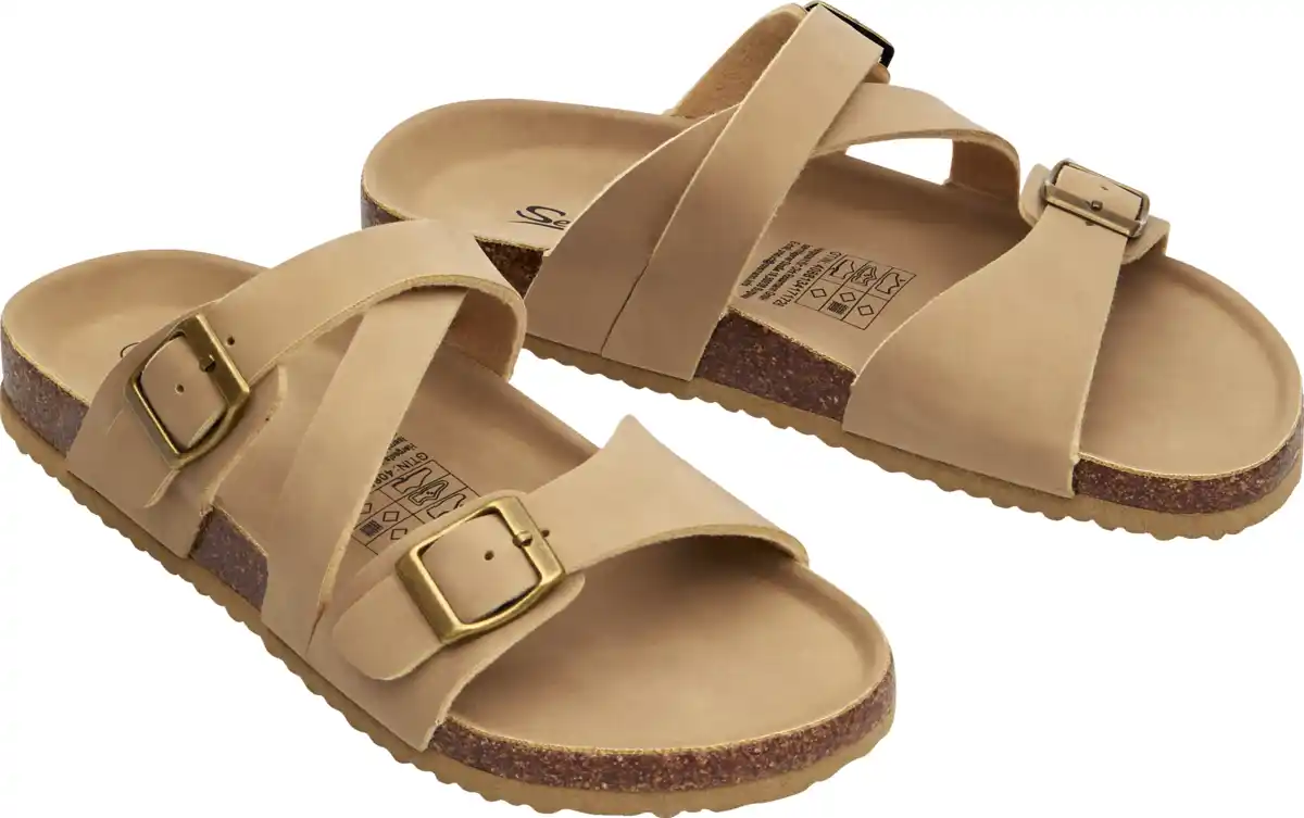 Bild 1 von IDEENWELT Pantolette taupe Gr. 39