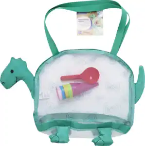 IDEENWELT Sandspielzeugtasche Dino
