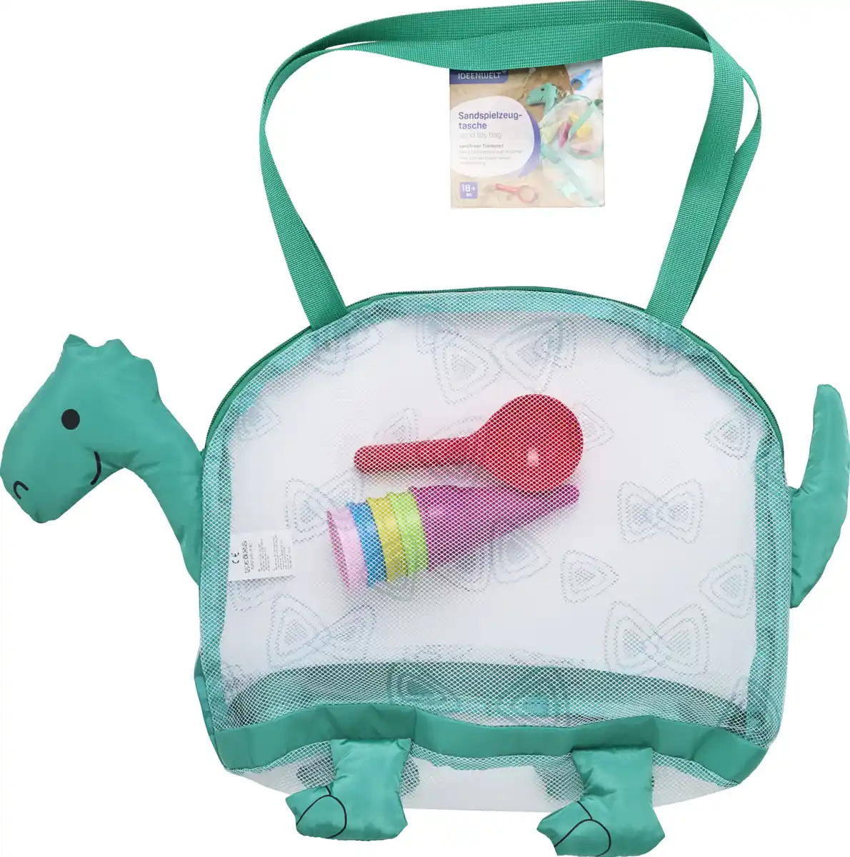 Bild 1 von IDEENWELT Sandspielzeugtasche Dino