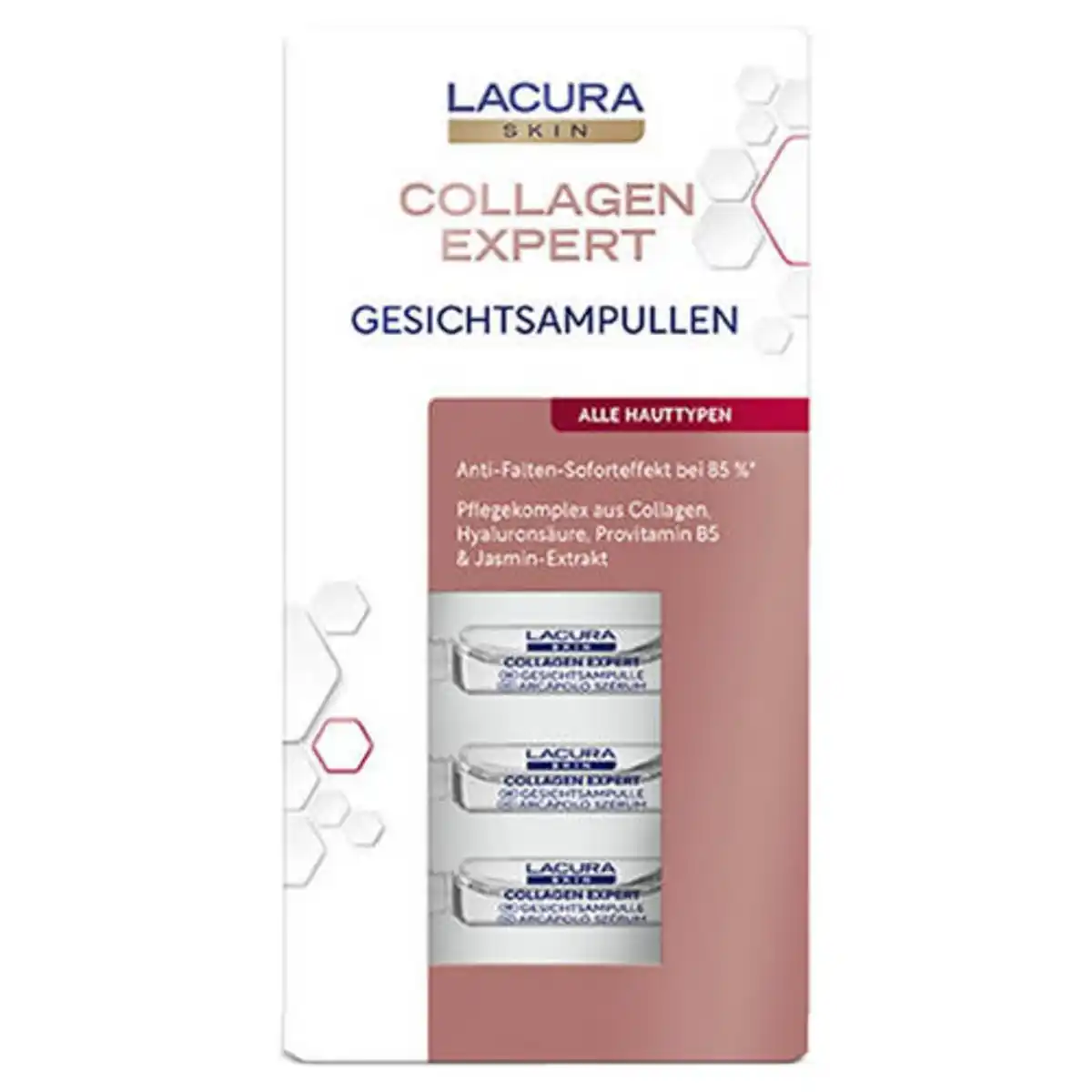 Bild 1 von LACURA Collagen Gesichtspflege, Ampullen-Kur