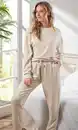 Bild 3 von IDEENWELT Lounge-Sweatshirt beige Gr. L