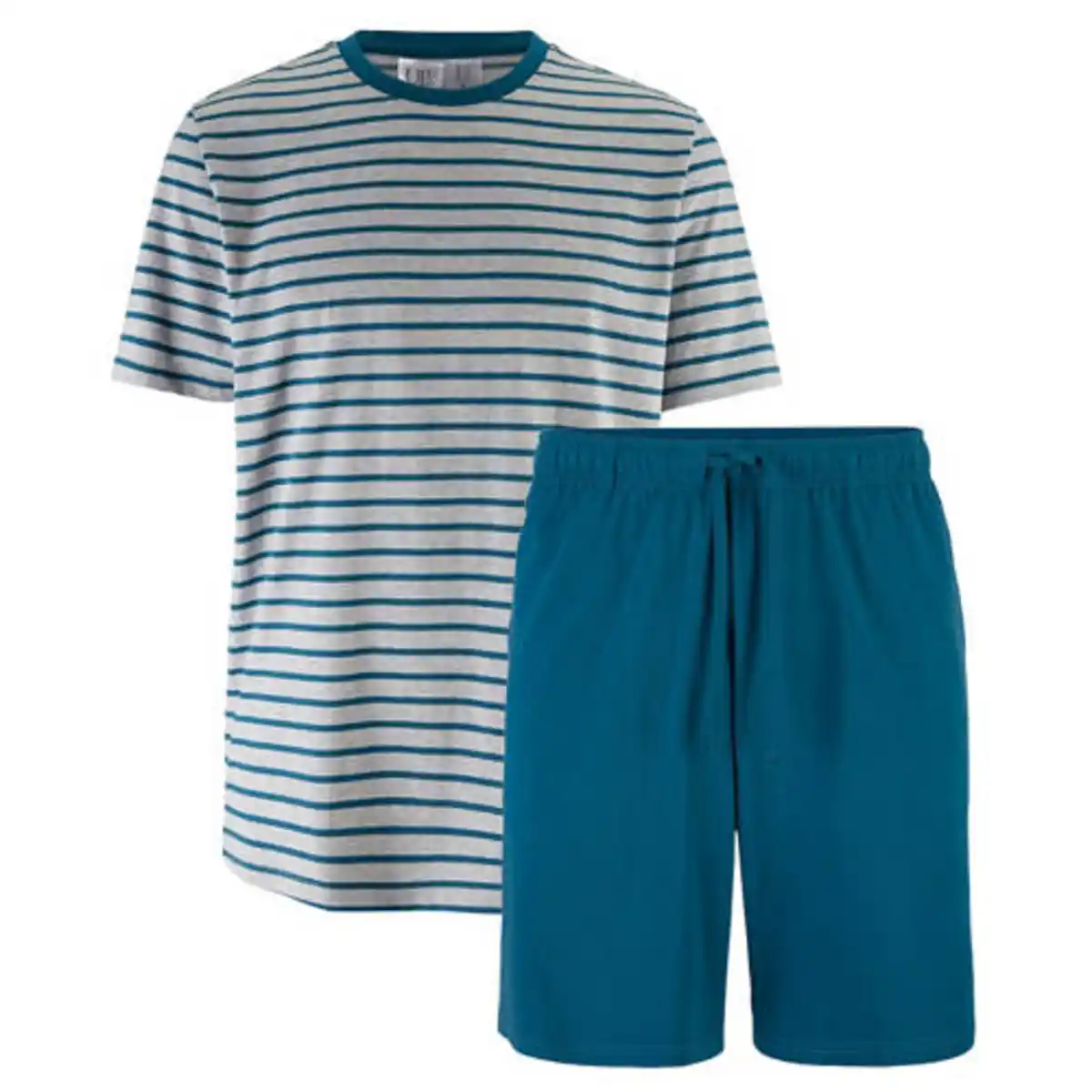 Bild 1 von UP2FASHION MEN Herren Shorty Pyjama, Streifen/Blau, M