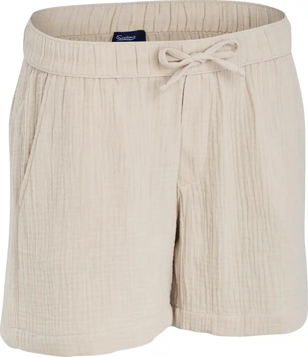 Bild 1 von IDEENWELT Musselin-Short beige Gr. XS