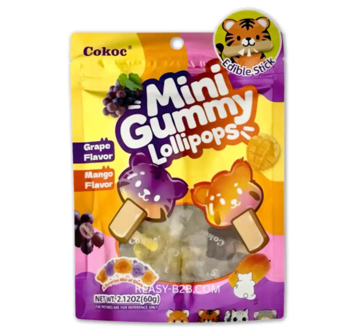 Bild 1 von COKOC Mini Gummy Lollipops*