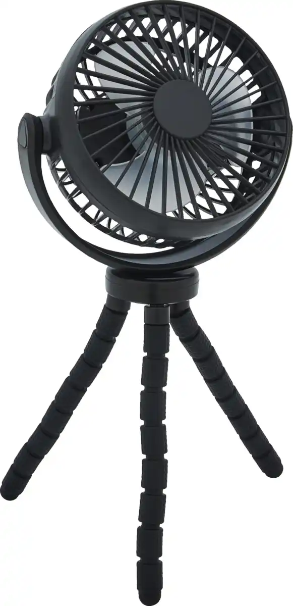 Bild 1 von IDEENWELT Akku-Ventilator schwarz