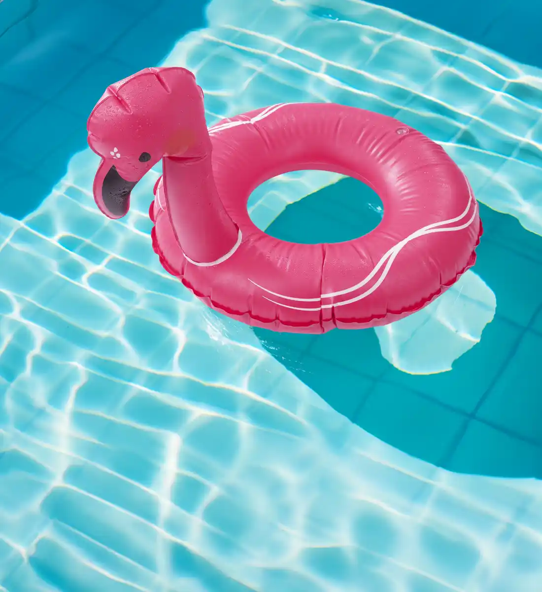 Bild 3 von IDEENWELT Schwimmring Flamingo
