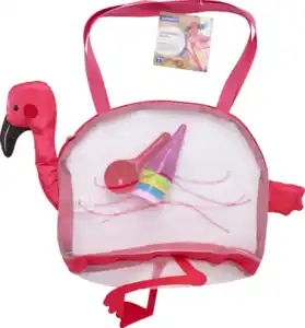 IDEENWELT Sandspielzeugtasche Flamingo