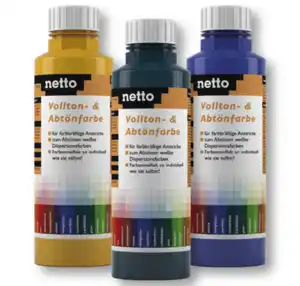 netto Voll- und Abtönfarbe