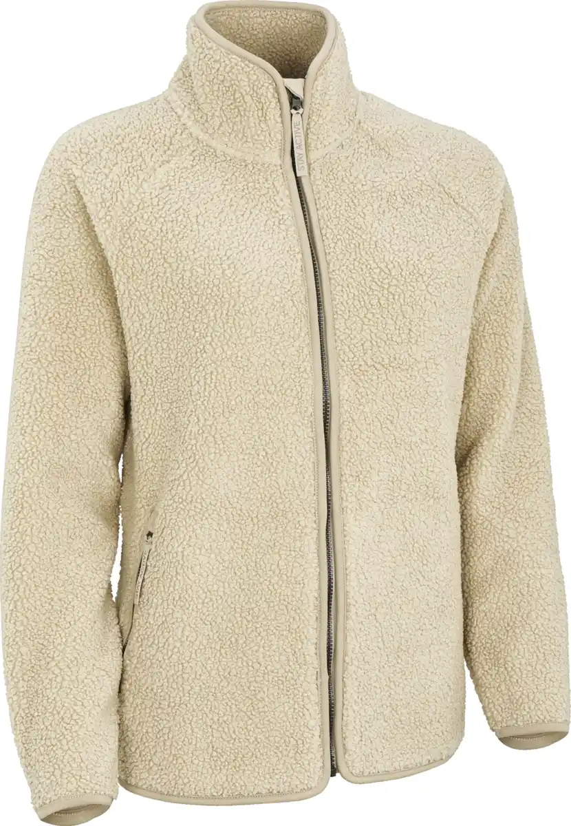Bild 1 von IDEENWELT Teddy Fleece-Jacke beige Gr. M