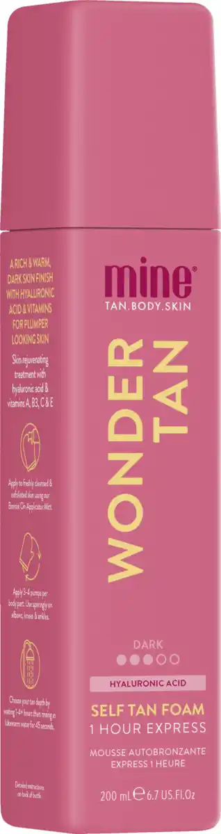 Bild 2 von mine.tan Wonder Tan Self Tan Foam, 200 ml
