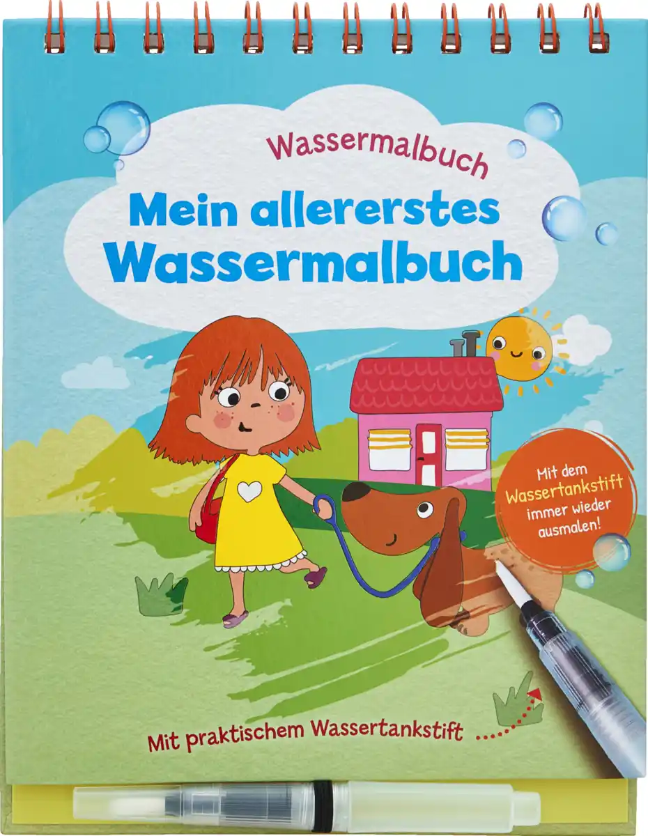 Bild 1 von IDEENWELT Wassermalbuch Mein allererstes Wassermalbuch