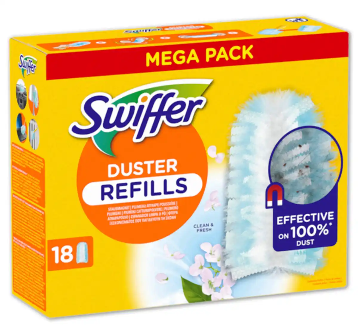 Bild 1 von SWIFFER Staubmagnet-Ersatztücher CLEAN & FRESH*