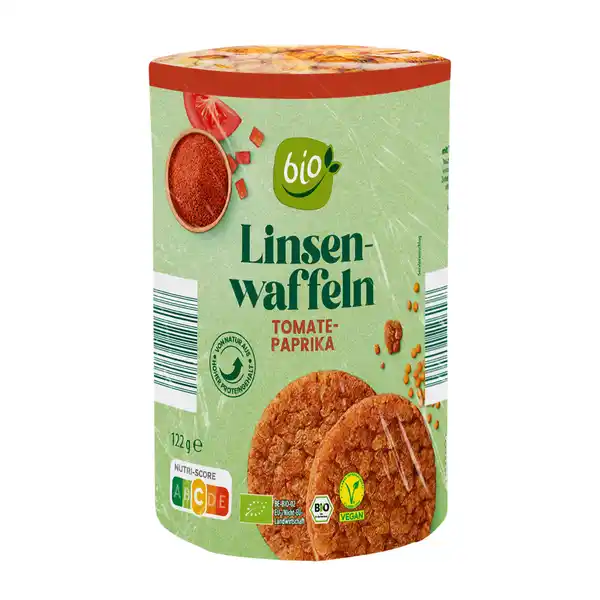Bild 2 von BIO Linsenwaffeln