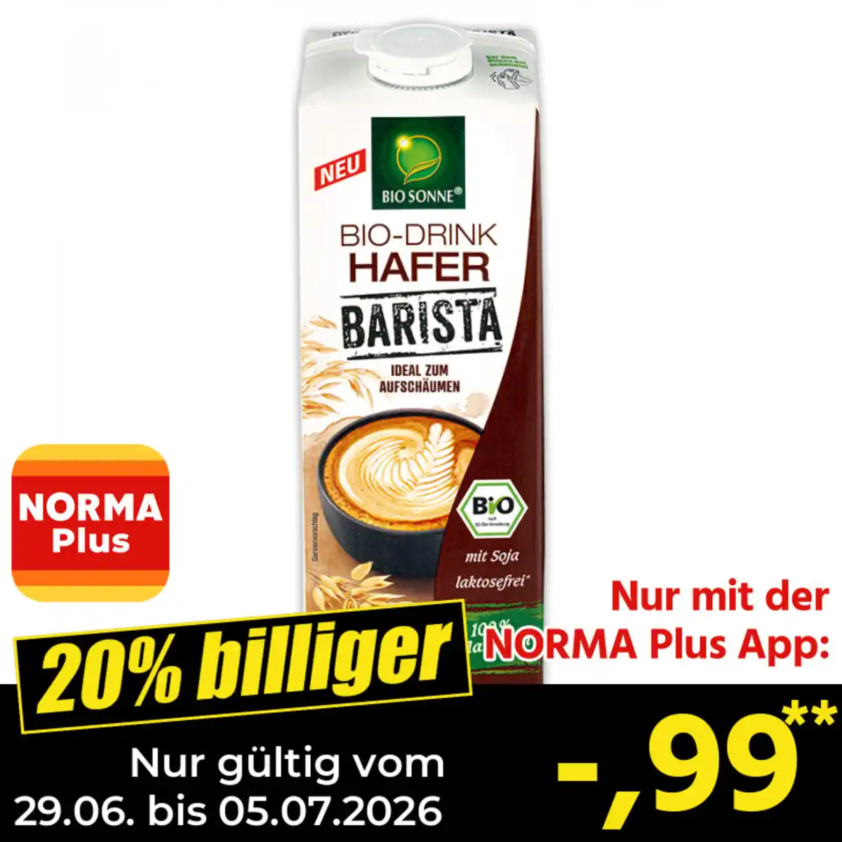 Bild 1 von Bio Sonne Bio-Barista Hafer Drink