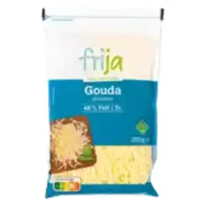 frija Gouda gerieben