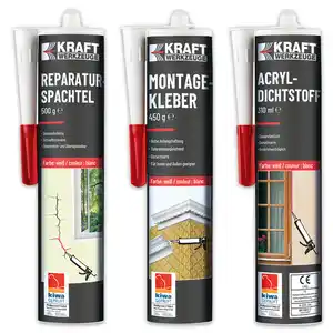 Kraft Werkzeuge Silikon / Acryl / Reparaturspachtel