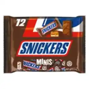 Snickers, Mars, Twix, Milky Way oder Bounty Minis
