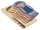 Bild 2 von LUPILU® Buchstaben-Steckspiel / Zahlen-Puzzle / Körper-Puzzle
