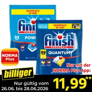 Finish All in 1 Spülmaschinen Caps / Tabs