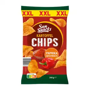 SUN SNACKS Kartoffelchips XXL