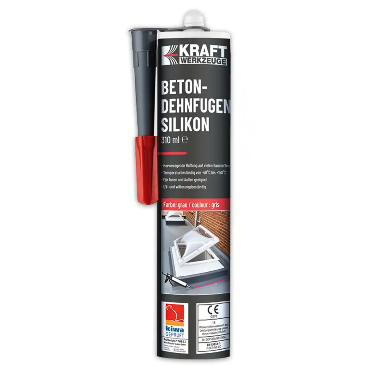 Bild 1 von Kraft Werkzeuge Beton-Dehnfugen-Silikon