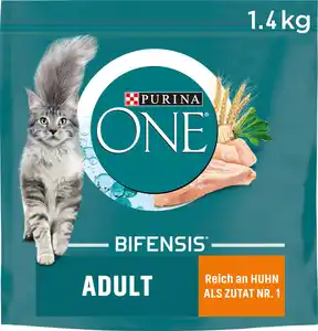 Purina One Katzenfutter Adult reich an Huhn 1,4 kg