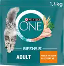 Bild 1 von Purina One Katzenfutter Adult reich an Huhn 1,4 kg