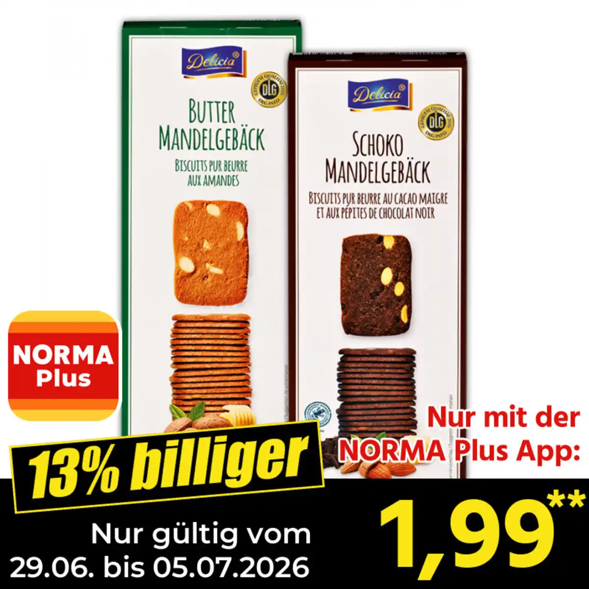 Bild 1 von Delicia Mandelgebäck