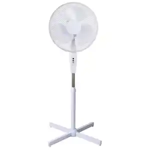 B1 Standventilator weiß oszillierend Ø 43 x 110-125 cm
