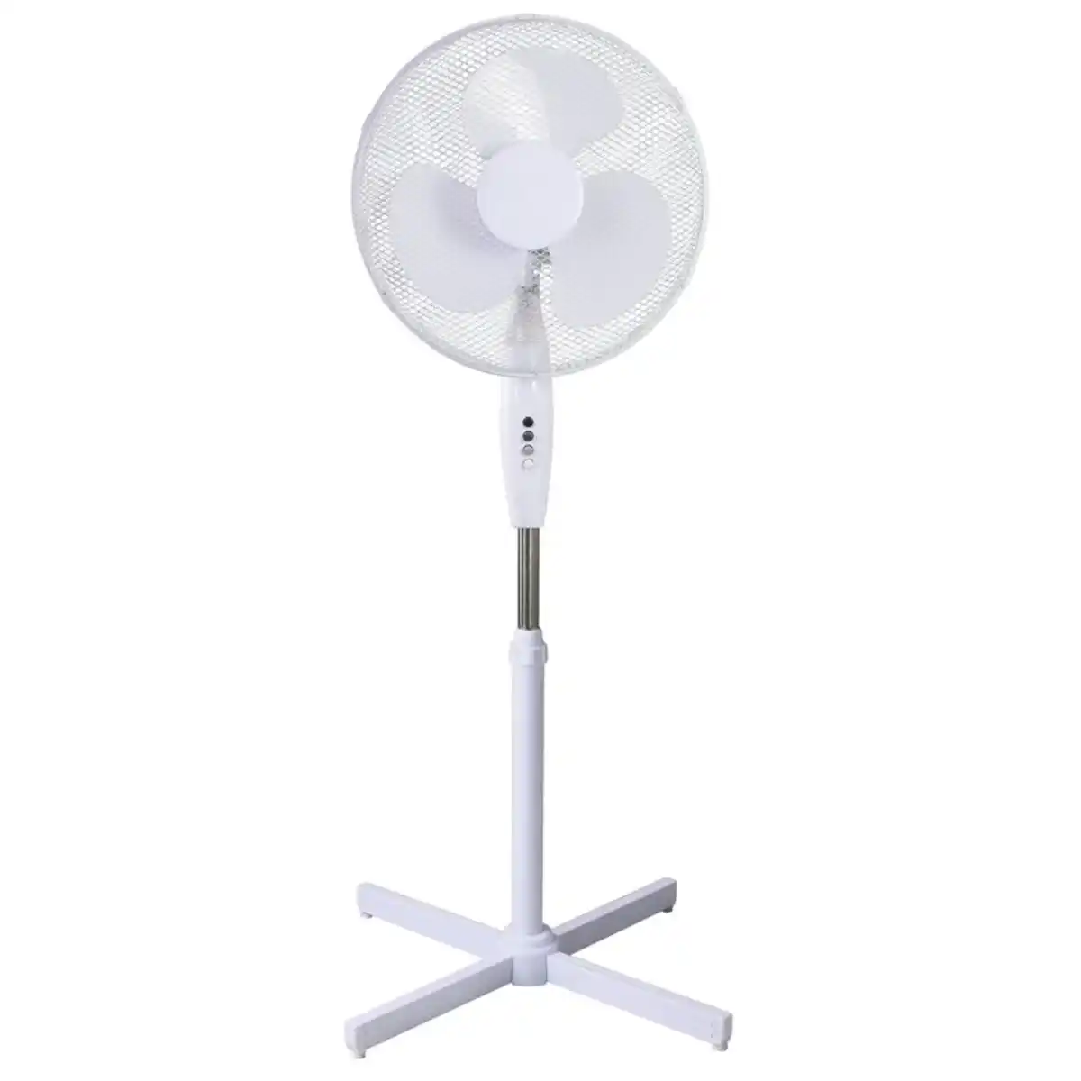 Bild 1 von B1 Standventilator weiß oszillierend Ø 43 x 110-125 cm
