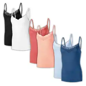 Ellenor Modisches Top mit Spitze 2er Pack