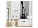 Bild 2 von BOSCH Staubsauger m. Beutel 900W max. Schwarz, BGDS2BAL Textilschlauch