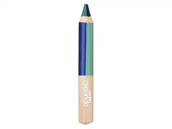 Bild 2 von CRELANDO® 3-in-1-Buntstifte, 12 Stück