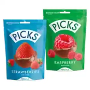 PICKS Gefriergetrocknete Beeren in Kakaoglasur