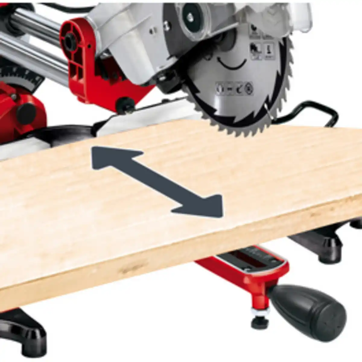 Bild 4 von EINHELL Zug-Kapp-Gehrungssäge »TC-SM 2131/2 Dual«, Sägeblatt Durchmesser: 210 mm, 1500 W