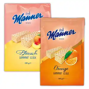 Manner Sommer Glück Waffeln