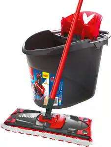 Vileda UltraMax 2 in 1 Komplett-Set inkl. Eimer, Wischer und Wischbezug
