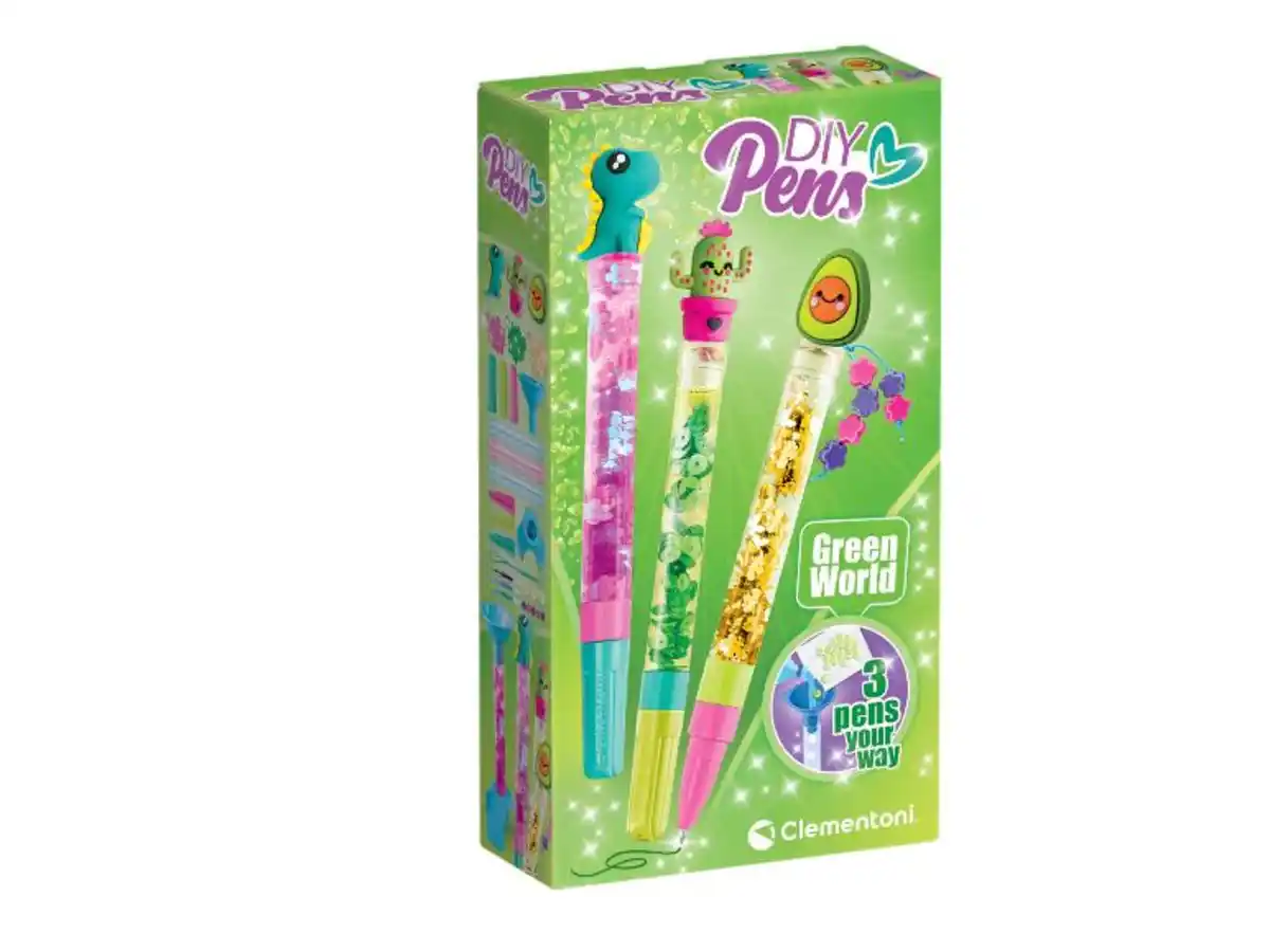 Bild 1 von CLEMENTONI Malset »Tropical Green World / Monster Orange Mood / Fantasy-Purple Power / Crazy Summer / Sweet Pets / Trendy Animals«