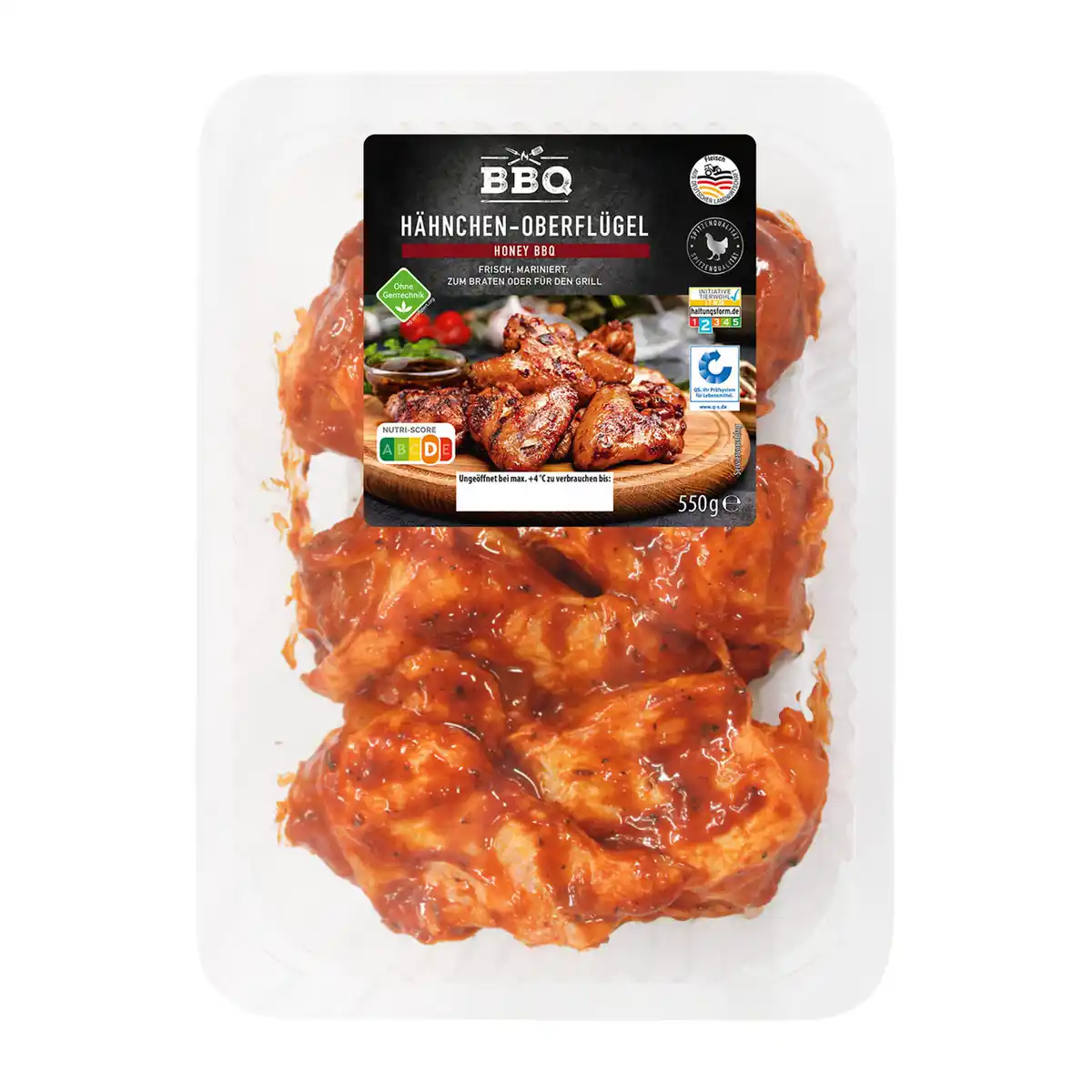 Bild 1 von BBQ Hähnchen-Oberflügel