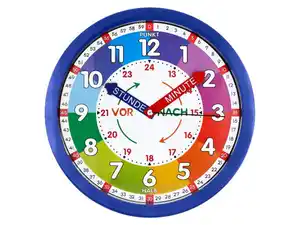 LUPILU® Lern-Wanduhr analog